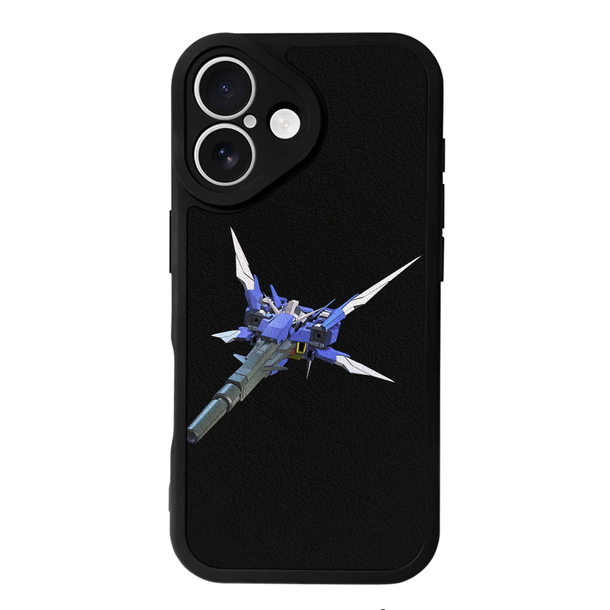 （画像用） 機動戦士ガンダム Mobile Suit Gundam 【iPhone 16シリーズ対応】シリコンスマホケース（レザー調） 材質：シリコン